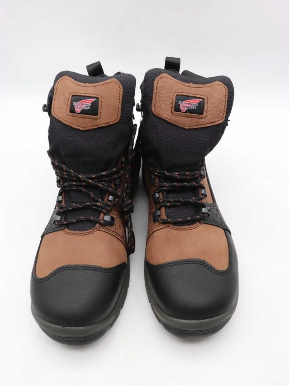 NWB Red Wing Tradesmen 413 Men's Size 12 D Waterproof Work Boots Brown Black
